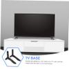 SOLUSTRE TV Stand Base Screws No-Drill Tabletop TV Support Adjustable Height Sturdy Metal Design Easy Installation for Home Entertainment view 4