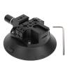 ASHATA 4.6 Inch Vacuum Suction Cup Mounting Base with 1/4in 3/8in Threaded Holes, Air Pump Car Camera Suction Holder, 117mm, Compatible with Camera, Light, Car Glass view 1
