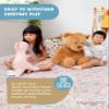 Play Platoon Kids Play Mat, 9 Tile 72x72 Inch - Petal Print, Extra-Thick view 3
