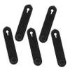 Cabilock 5Pcs Silicone Cable Tie for Motorcycle Throttle Wires Brake Line Organization Flexible Tension Strap for Secure Cable Management Durable Versatile for Scooters and Bikes view 1