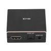 4K Audio Extractor with SPDIF Outputs, DTS HD Support, 3 Audio Modes, LED Indicator, ABS Material, for High Quality Sound Extraction view 4