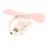 Alomejor Small Usb C Fan With Powerful Wind, 3 Speeds Mini Fan For Travel, Camping, Hiking, Bbq, Office, Outdoor, Indoor view 1
