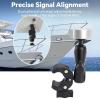 ANGGREK Adjustable Clamp Mount for Mini, Pole Clamp Mount Adjustable Clamp Mount for Outdoor Portable Use (Silver) view 4