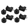 LALAFINA 8Pcs Cold Shoe Mount with Tripod Adapter Kit for DSLR Camera Flash Stand Compatible with Screw Port for Microphones and LED Lights view 1