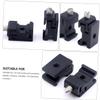 LALAFINA 8Pcs Cold Shoe Mount with Tripod Adapter Kit for DSLR Camera Flash Stand Compatible with Screw Port for Microphones and LED Lights view 4