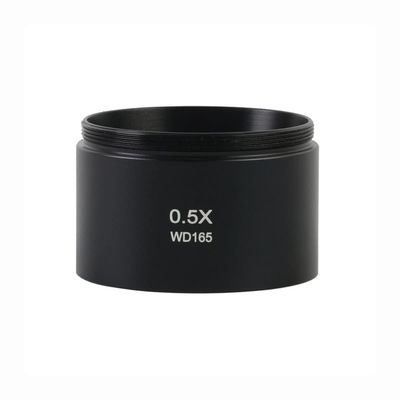Lab Microscope Accessories 0.3X 0.5X 0.7X 0.75X 1X 1.5X 2X Trinocular Stereo Microscope Objective Lens(0.5X 2.0X)