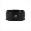 Lab Microscope Accessories 0.3X 0.5X 0.7X 0.75X 1X 1.5X 2X Trinocular Stereo Microscope Objective Lens(0.5X 2.0X) view 2