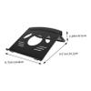 balacoo Laptop Stand Holder Portable Folding Desktop Tablet Support for Office Travel Versatile Height Riser for Laptops and Tablets view 2