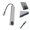 Angoily 8-in-1 USB Hub Adapter for Laptops Type-C USB 3.0 Splitter Compatible and PC Compact Design for Laptop and PC Use view 4