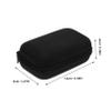 Balacoo Portable Eva Storage Case for Mini Printers and External Hard Drives Durable Tech Organizer with Mesh Pocket for Travel and Events Black view 2