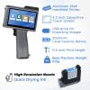 ZHONGMIN Handheld Inkjet Printer with 42ml Quick-Drying Ink Cartridge for Text/Date/Barcode/Logo, Metal Body, 4.3" Touch Screen, Print Height 0.08"-0.5", Portable Industrial Coding Machine ZM-C120L view 4