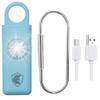 Spartan Defense Personal Safety Alarm Rechargeable (Sky Blue) view 1