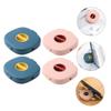 4Pcs Tangle Cord Organizer Rotating Data Cable Storage Box Case for Headphones and Chargers Multi Functional Cable Reel Organizer view 2