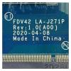 04FW87 4FW87 Replacement for Dell Latitude 5411 Laptop Motherboard FDV42 LA-J271P System Board CPU Mainboard i7-10850H Processor view 3