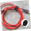 1Roll Multi Function Cord Organizer Straps Self Adhesive Cable Ties for Home Office Durable Wire Wrap Management Easy to Use Up Your view 2