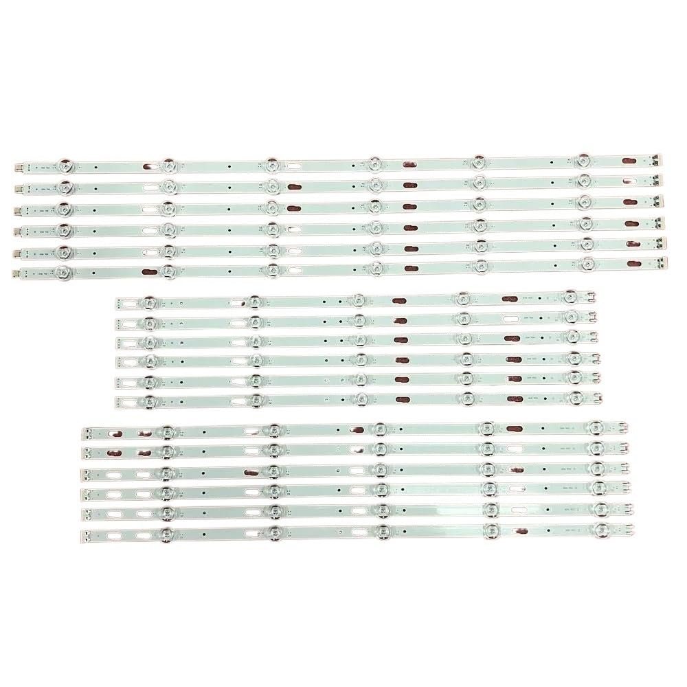 FENSAJRD LED Strip Fit for Samsung UE85AU7105K GQ85Q60TGU UE85AU7100K UN85TU8000F UN85TU800DF UN85TU700DF UN85TU7000F BN96-51025A 51026A
