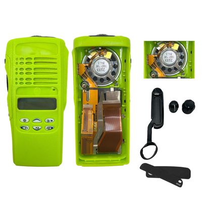 Housing Case Cover with Speaker and LCD Refurbish Kit Replacement for HT1250 Limited-Keypad Two Way Radio Accessories (Green)