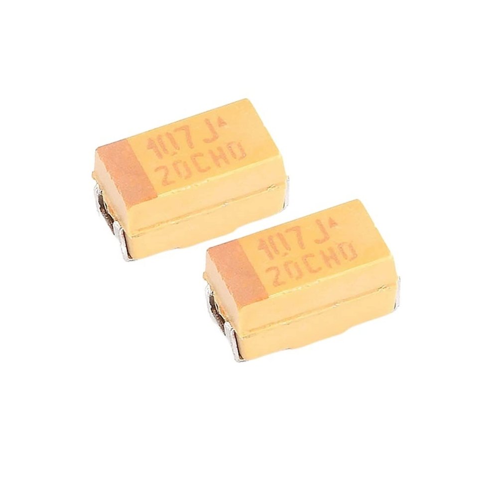 10pcs A 3216 100uF 6.3V 6V3 107 107J SMD Tantalum Capacitor