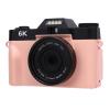 Bewinner Mirrorless Camera with 6K Video, 64MP CMOS Sensor,16X Digital Zoom, 180 Flip Screen, Autofocus, WiFi Transfer for Vlogging Photography (Pink) view 1