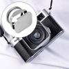 Silver Square Metal Lens Hoods Lens Caps for X100V X100T/ X100VI for Outdoor and Backlit Shootings view 2