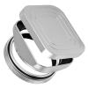 Silver Square Metal Lens Hoods Lens Caps for X100V X100T/ X100VI for Outdoor and Backlit Shootings view 3