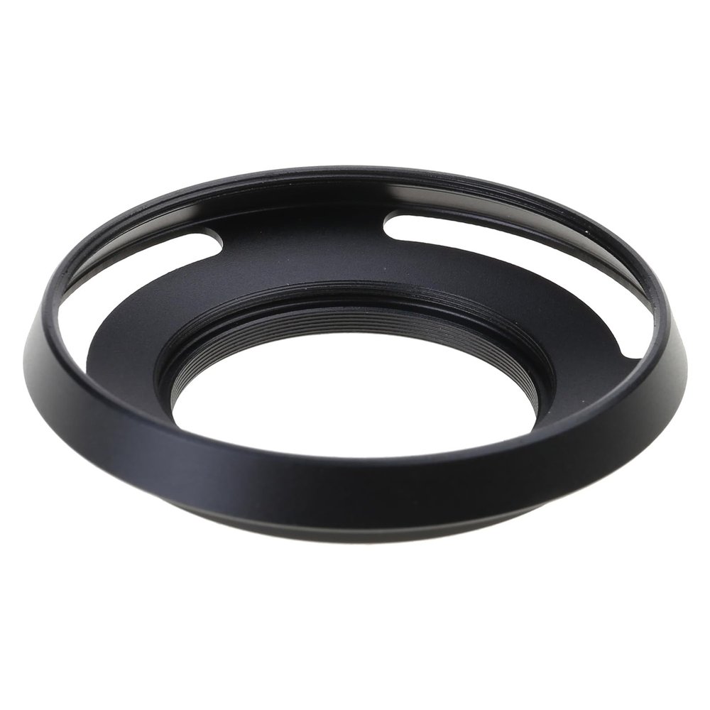 39mm Lens, Metal Screw-in Mount Camera Curved Tilted Vented 39mm Filter Thread Black