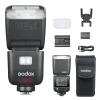 Godox V480-C Flash for Canon, 650 Full-Power TTL Camera Flash Flexible Bounce Head 10-Level Modeling Lamp GN50 1/8000 HSS Mini Flash Smart Distance Readout Speedlight with Touchscreen (V480 Canon) view 1