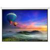 100" 4:3 80" x 60" Viewing Area Motorized Projector Screen with Remote Control Matte White view 4
