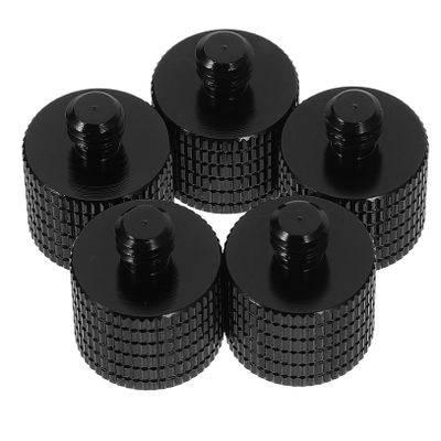 5Pcs Camera Screw Adapters Aluminum Alloy Tripod Mount Converter for Photography Equipment Replacement Screw for DSLR Live Streaming and Videography