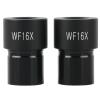 1pc WF16X Biological Microscope Eyepiece Wide-Angle Eyepiece Optical Glass Lens 23.2mm Interface(2pcs WF16X) view 1