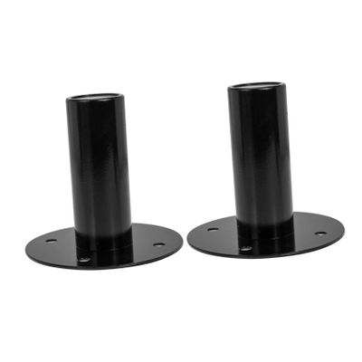 2Pcs Speaker Base Metal Speaker Stands for Home Theater Satellite Speakers Heavy Duty Support for Improved Sound Quality Component Isolation