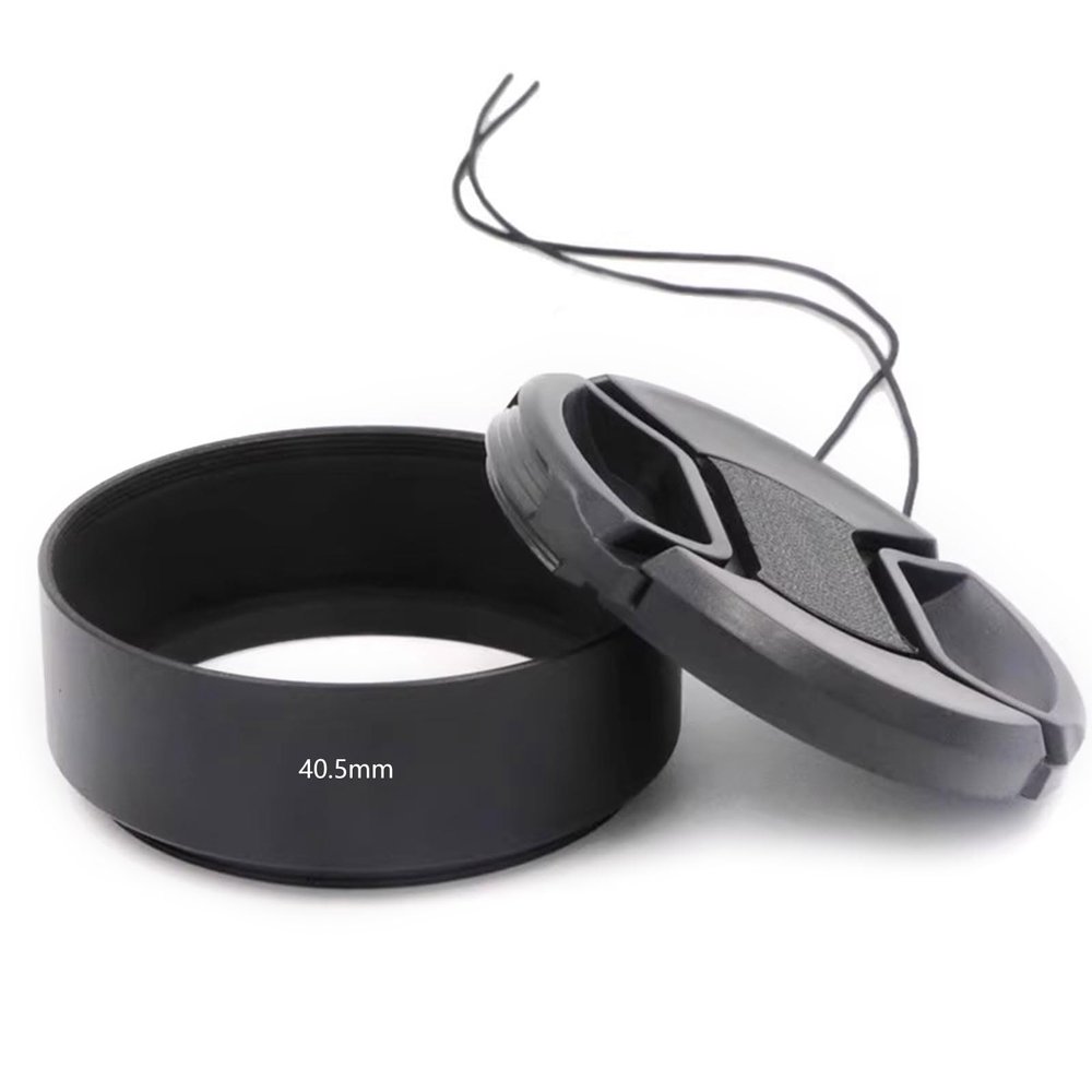 37 39 40.5 43 46 49 52 55 58 62 67 72 77 82mm Cylindrical Metal Lens Hoods for Photographers and Videographers