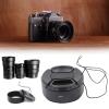 37 39 40.5 43 46 49 52 55 58 62 67 72 77 82mm Cylindrical Metal Lens Hoods for Photographers and Videographers view 2