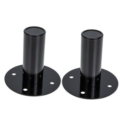 2Pcs Speaker Bracket Trays Heavy Duty Tripod Speaker Bases for Floor Protection Easy Installation Durable Design for Stage and Home Audio Components