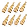 8Pcs Copper Speaker Feet Pads Shockproof Vibration Dampening Stand for Speakers Amplifiers Turntables Durable Base for Floor Protection Enhanced Sound Quality view 1