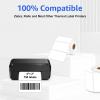 20 Rolls KCMYTONER 4" x 2" Direct Thermal Labels Barcode Address Paper Compatible for Zebra, Rollo and Most Other Thermal Label Printers, 750/Roll view 2