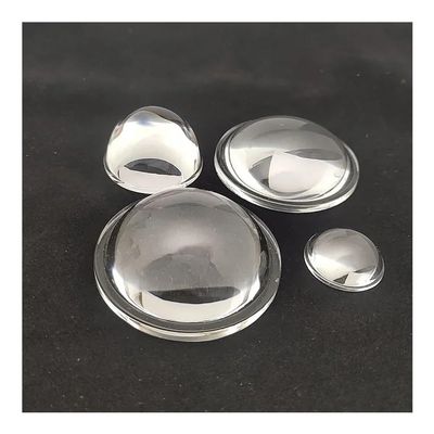 Microscope Kit 8pcs/1 lot LED Lens 23/34/44/50mm Convex Glass Lens LED Convex Lens Condenser Optical Focusing Transparent Surface Microscope Lens Adapters(D44H19mm)