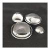 Microscope Kit 8pcs/1 lot LED Lens 23/34/44/50mm Convex Glass Lens LED Convex Lens Condenser Optical Focusing Transparent Surface Microscope Lens Adapters(D44H19mm) view 1