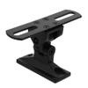 Hoement Adjustable Wall Mount Speaker Bracket for Surround Sound Universal Black Speaker Stand Detachable Tray Compatible Most for Home Theater view 1