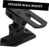 Hoement Adjustable Wall Mount Speaker Bracket for Surround Sound Universal Black Speaker Stand Detachable Tray Compatible Most for Home Theater view 2