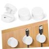 6Pcs Magnetic Cable Clips Adhesive Cord Organizers for Home Office and Car Tangle Cords Keeper with Strong Adhesion Sleek Design for Easy Cable Management view 1