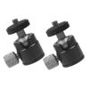 2Pcs Tripod Ball Head Mount Rotatable Adapter for Projectors Cameras Lightweight Durable Compatible with Tripods Easy Angle view 1