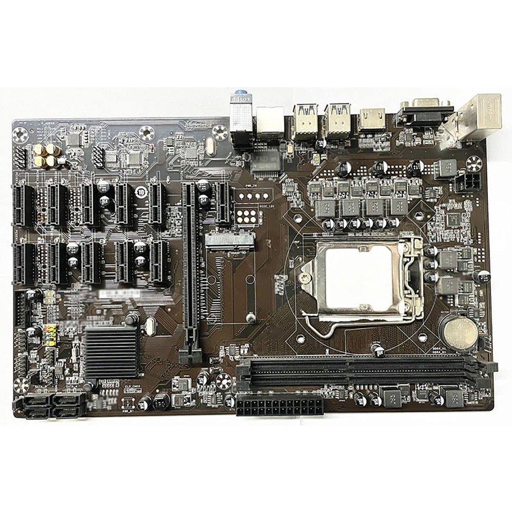 12GPU 12PCI-E BTC PRO TB250-BTC 12 Graphics Cards B250 Mining Expert Intel 1151 B250 DDR4 LGA 1151Motherboard Computer Motherboard Gaming Motherboard Combo