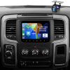 [4+64G]for Dodge Ram 1500/2500/3500 Car Stereo 13-18,for Jeep Grand Cherokee 16-21,for Jeep Wrangler 18-22, Wireless Carplay/Android Auto,Android EQ AI DSP/GPS/WiFi/BT5.0/FM/Mirror Link+Backup Camera view 1