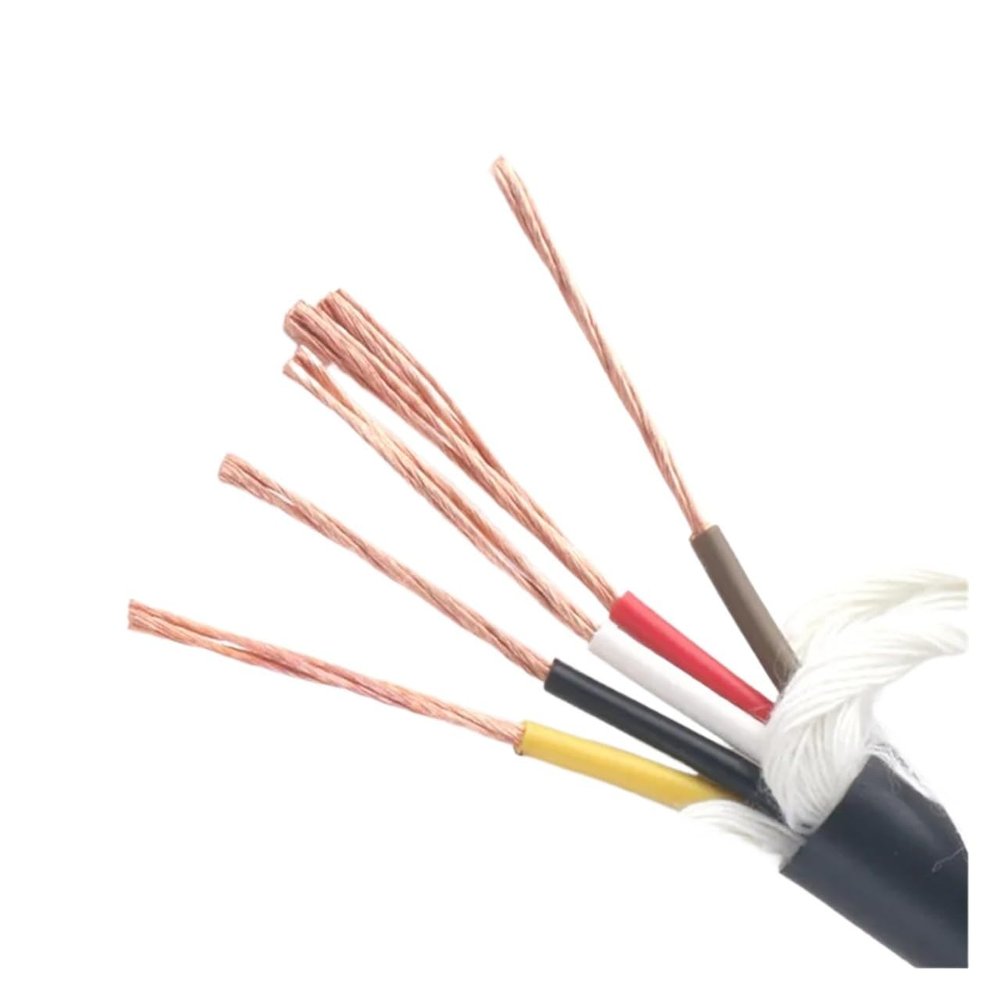 5m 5-core 6-core Bending Drag Chain Cable Pure Copper high Flexibility 26 24 22 20 18 17 15 13 AWG CNC Cable Robot arm Wire(5 cores,26 AWG 0.15MM)