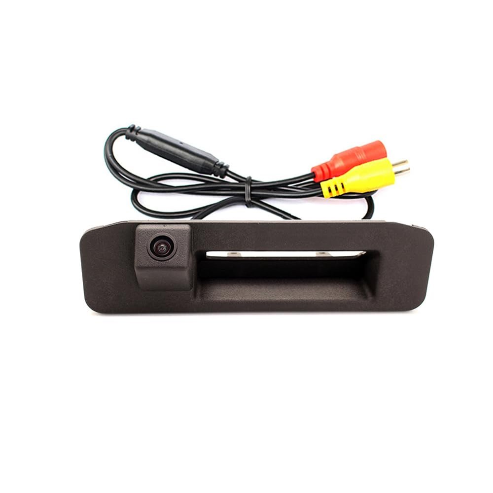 aSATAH AHD/CVBS Car Rear View Camera's Fisheye Trunk Handle Camera with RCA Cable & Vehicle-Camera for Mercedes Benz GLK Class X204 GLK280 GLK300 GLK350 GLK200 GLK220 GLK250 GLK320 CDI (CVBS)