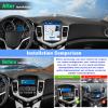 2G+64G Android Car Stereo for Chevrolet Cruze J300 2009-2014 9.7 inch Touch Screen with CarPlay Android Auto Mirror Link Bluetooth FM GPS WiFi SWC Backup Camera view 2