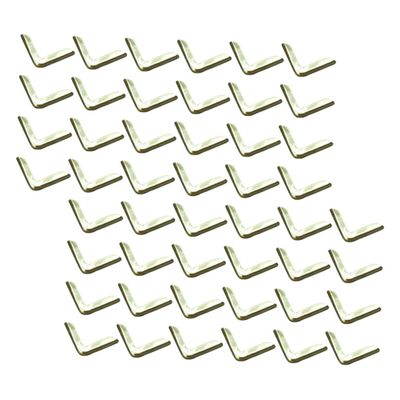 100Pcs Vintage Metal Book Corners Durable Decorative Protectors for Scrapbooks Notebooks and Photo Albums Antique Style Corner Covers for Gifting Special