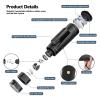 10x42 Monocular Telescope with Smartphone Holder Tripod for Adults Kids, HD Waterproof BAK4 Prism Monocular Scope with Clear for Bird Watching Hunting Hiking Travel Camping view 2
