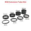 1pc M42 M48 Extension Tube Kits 3/5/7/10/12/15/20/30/40/50mm for Astronomical Telescope Photography T Extending Ring(M48 Extension Kits A) view 2